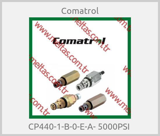 Comatrol - CP440-1-B-0-E-A- 5000PSI 