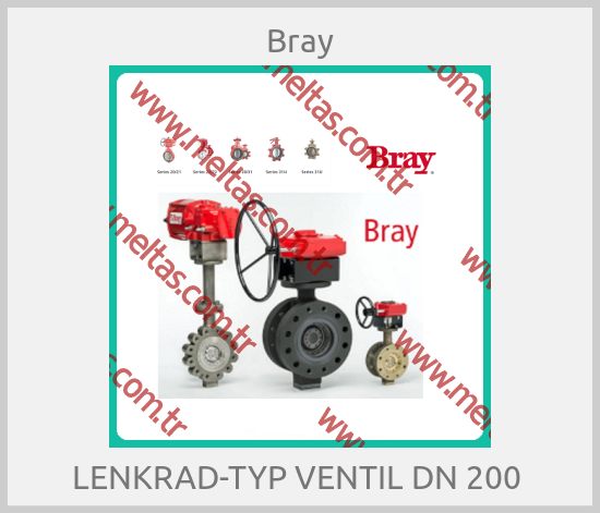Bray - LENKRAD-TYP VENTIL DN 200 