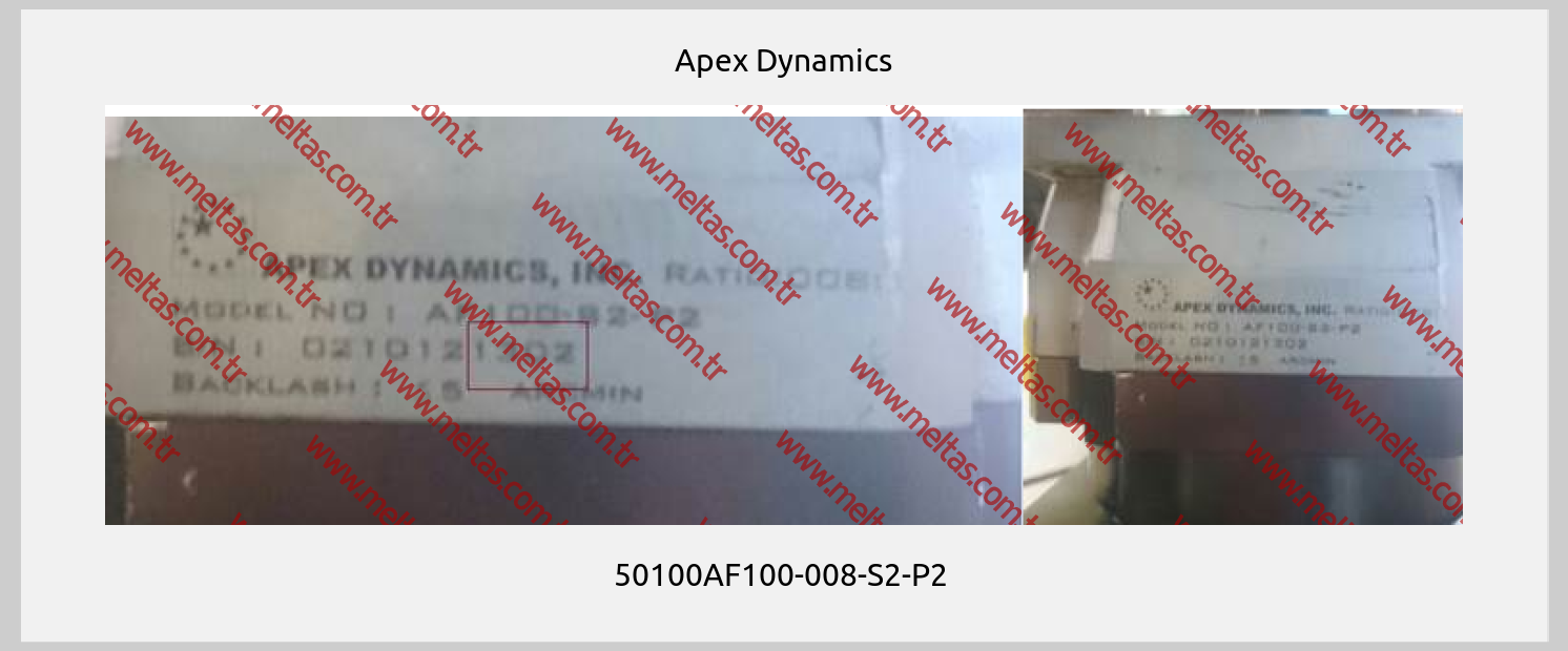 Apex Dynamics - 50100AF100-008-S2-P2 