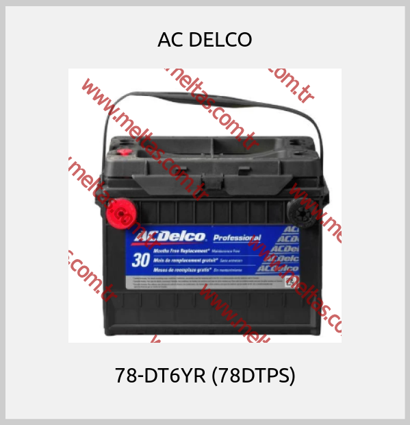 AC DELCO - 78-DT6YR (78DTPS)