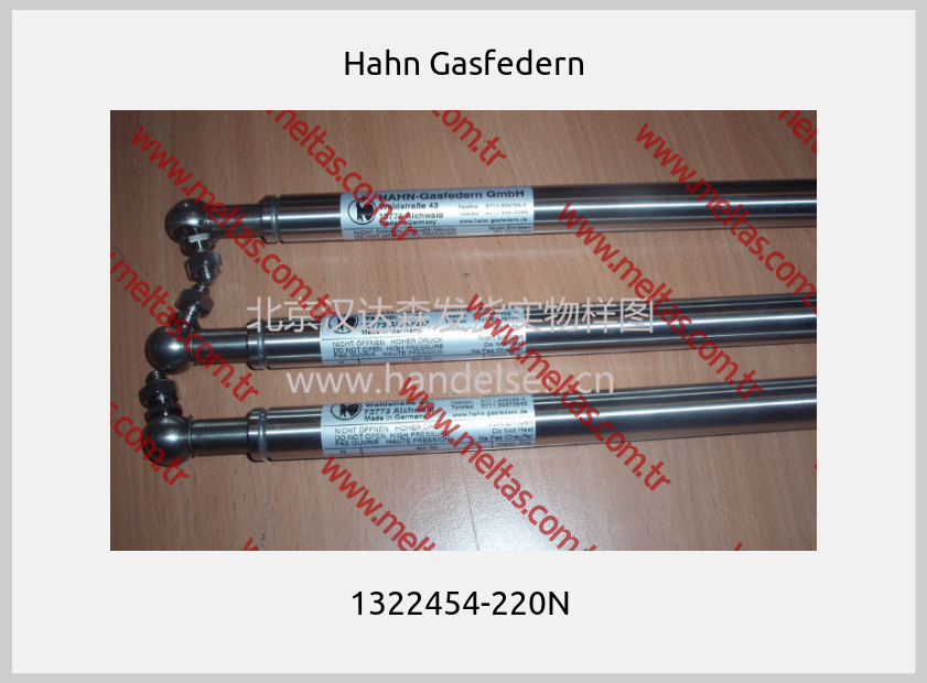 Hahn Gasfedern - 1322454-220N 