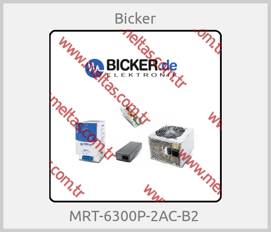 Bicker-MRT-6300P-2AC-B2 