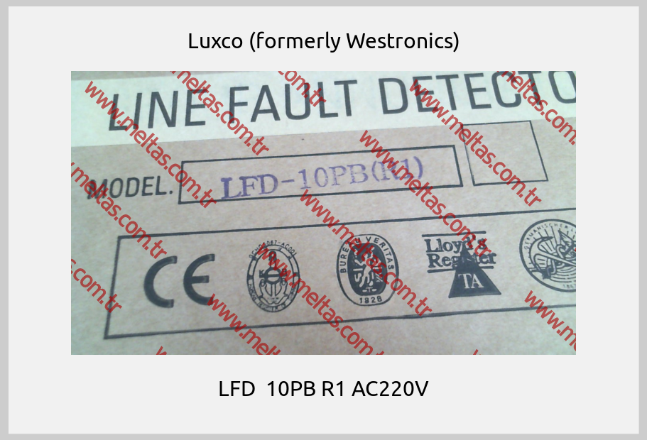 Luxco (formerly Westronics) - LFD  10PB R1 AC220V