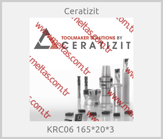 Ceratizit - KRC06 165*20*3 