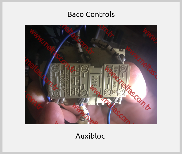 Baco Controls-Auxibloc 