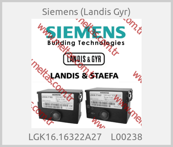 Siemens (Landis Gyr) - LGK16.16322A27    L00238 