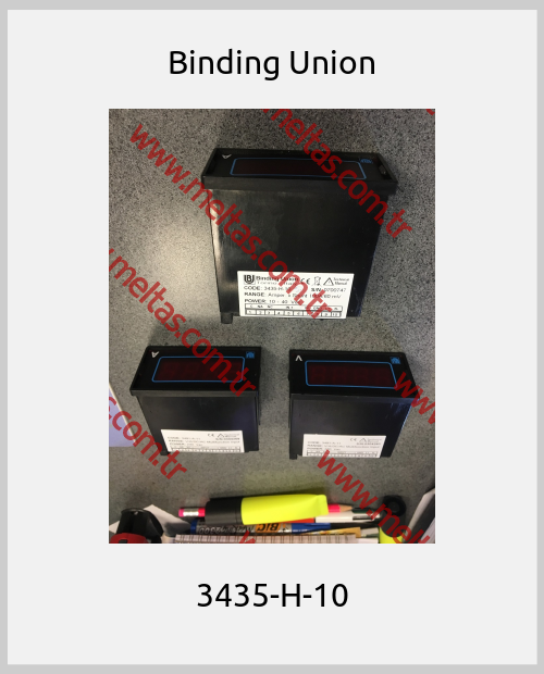 Binding Union - 3435-H-10