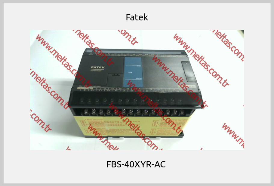 Fatek - FBS-40XYR-AC 