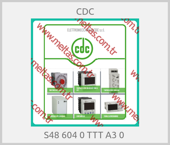 CDC-S48 604 0 TTT A3 0 