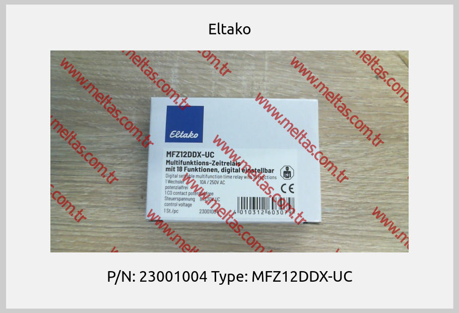 Eltako - P/N: 23001004 Type: MFZ12DDX-UC