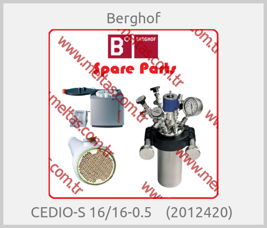 Berghof-CEDIO-S 16/16-0.5    (2012420) 