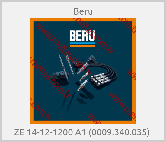 Beru-ZE 14-12-1200 A1 (0009.340.035) 