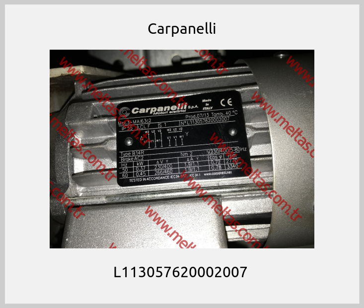 Carpanelli - L113057620002007 