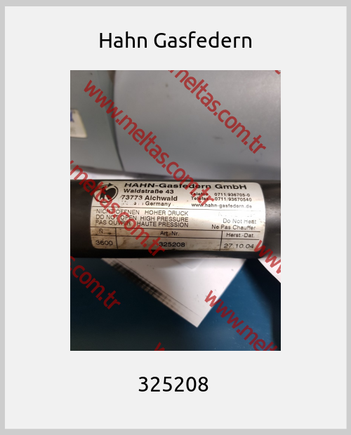 Hahn Gasfedern - 325208 