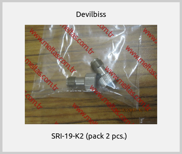 Devilbiss - SRI-19-K2 (pack 2 pcs.)  