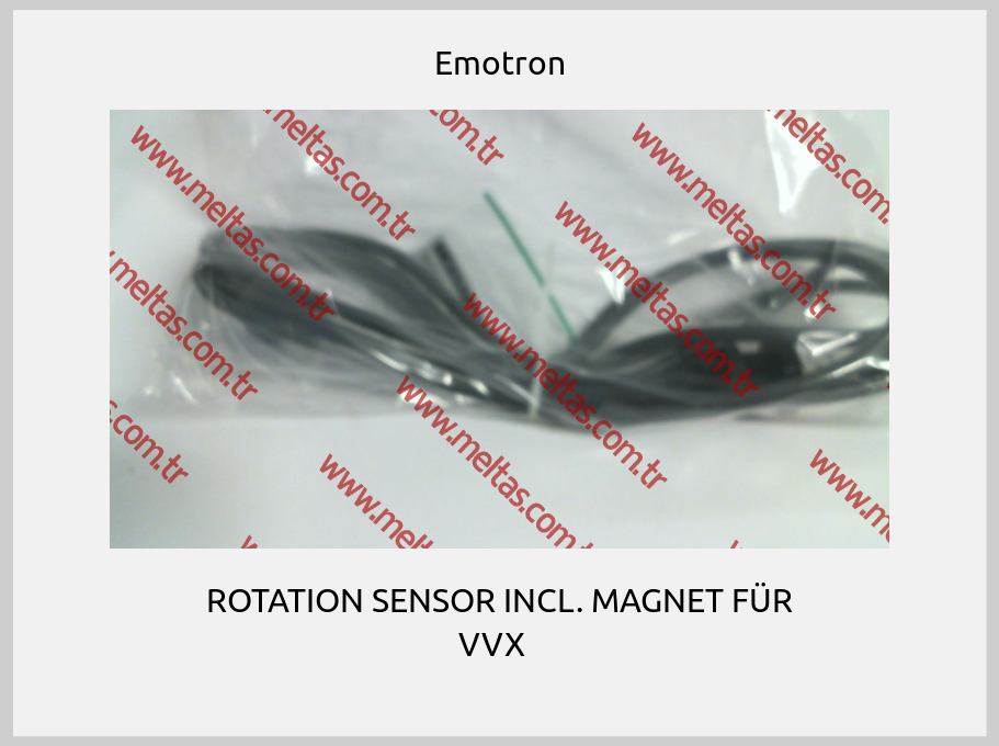 Emotron - ROTATION SENSOR INCL. MAGNET FÜR VVX  