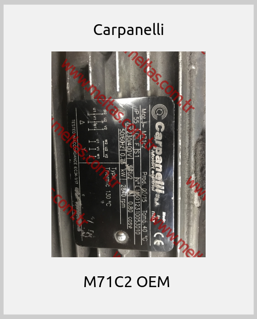 Carpanelli-M71C2 OEM 