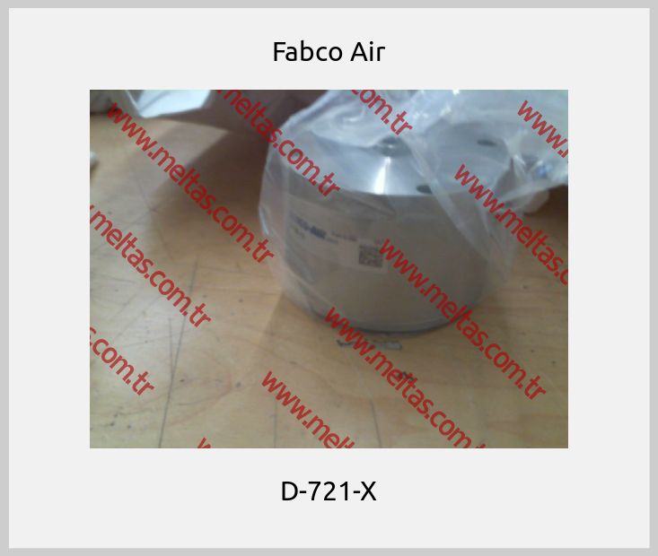 Fabco Air - D-721-X