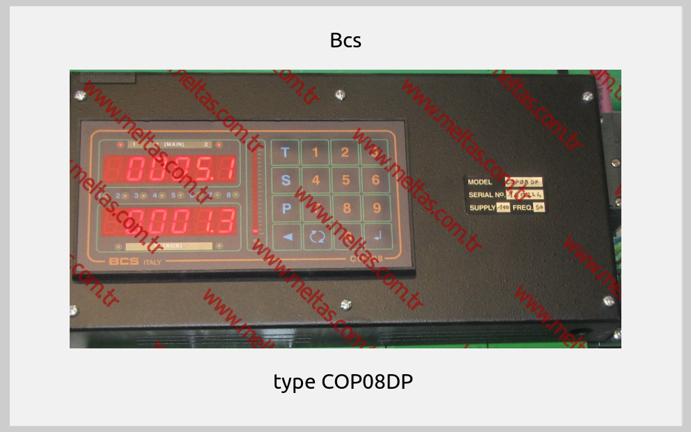 Bcs - type COP08DP 