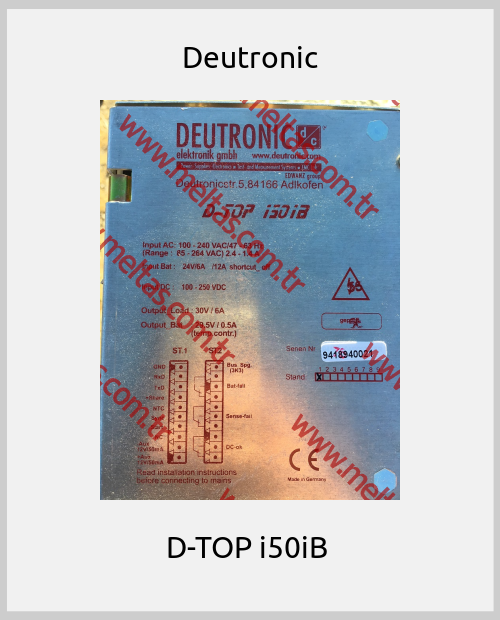 Deutronic-D-TOP i50iB 