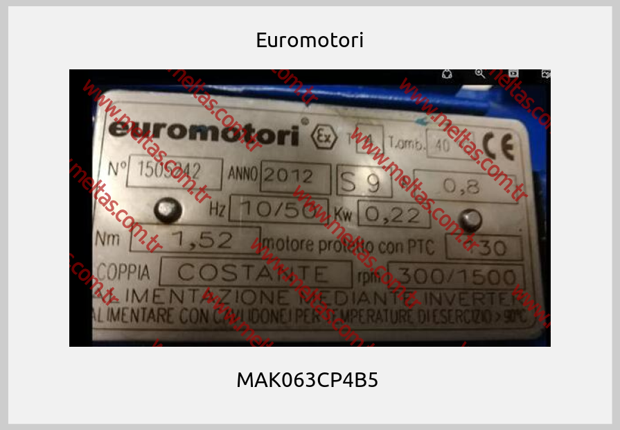 Euromotori-MAK063CP4B5 