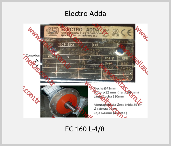 Electro Adda - FC 160 L-4/8 