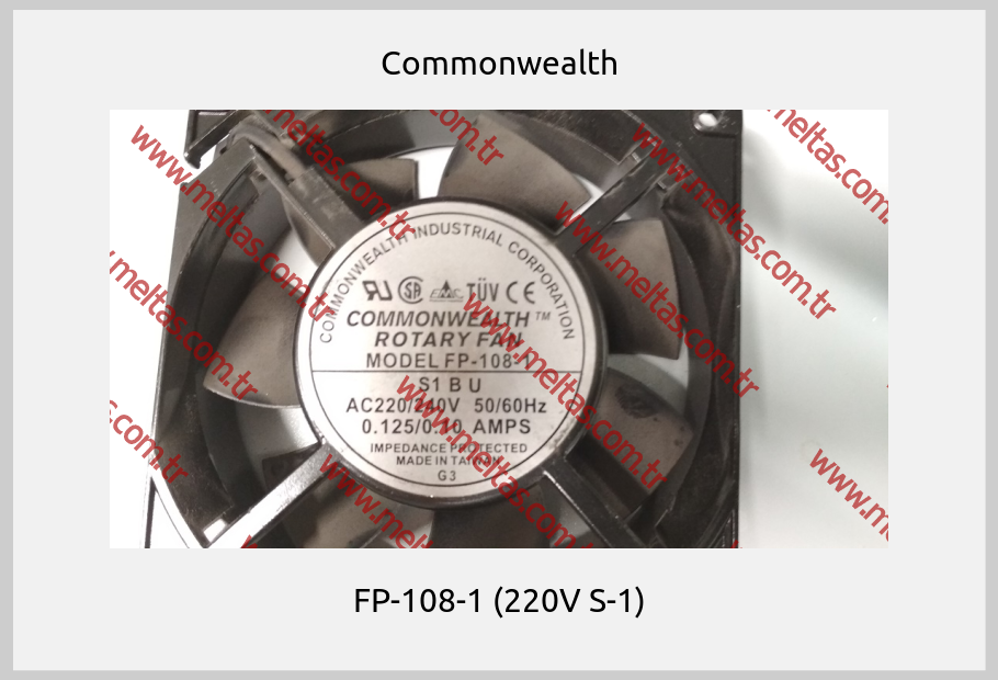 Commonwealth - FP-108-1 (220V S-1)