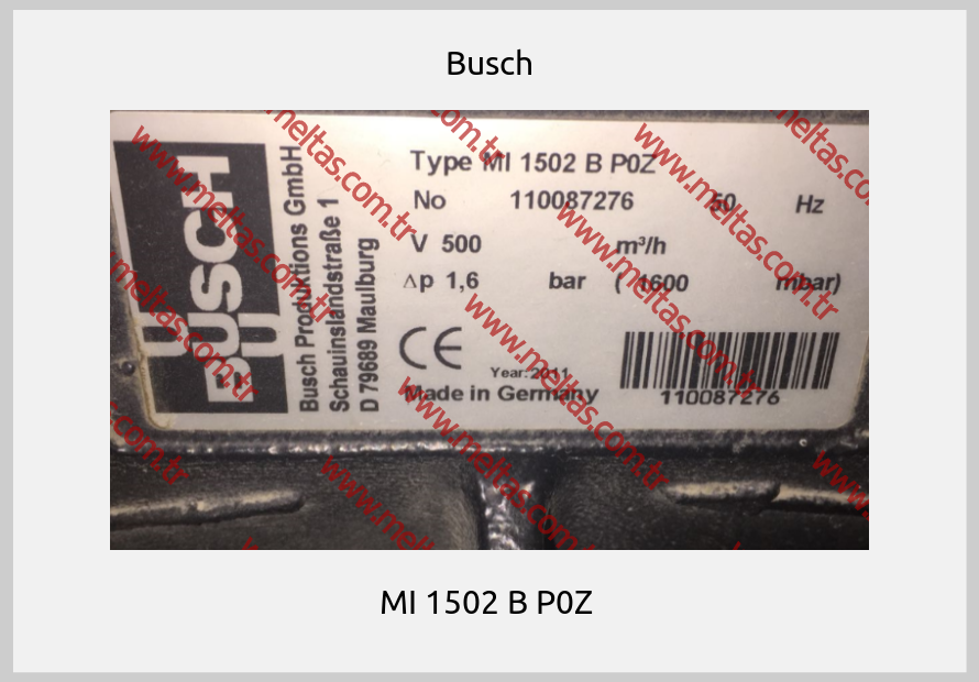 Busch-MI 1502 B P0Z 