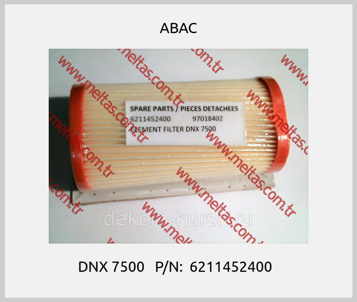 ABAC-DNX 7500   P/N:  6211452400  