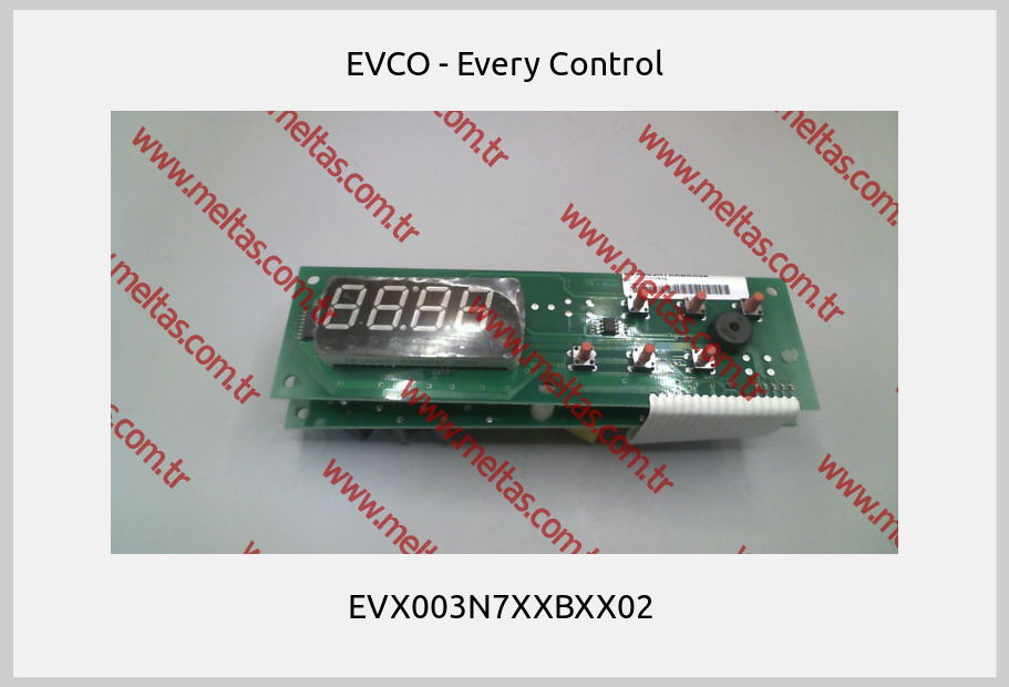 EVCO - Every Control - EVX003N7XXBXX02 