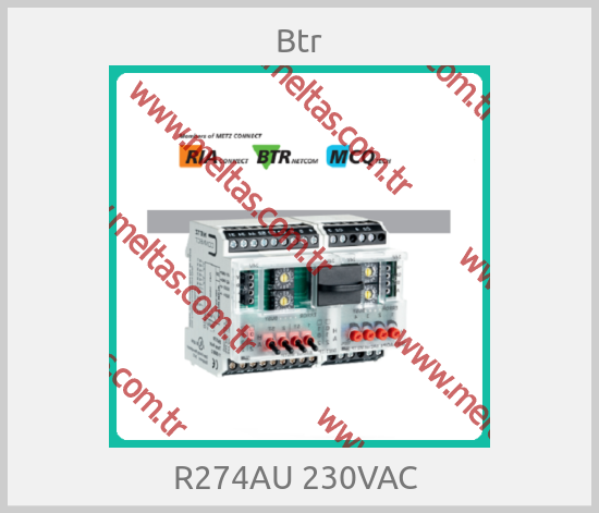 Btr - R274AU 230VAC 
