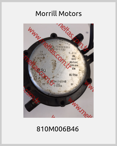 Morrill Motors - 810M006B46 