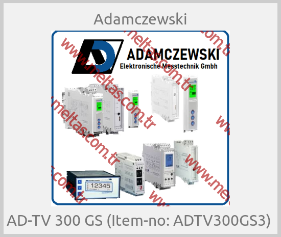 Adamczewski-AD-TV 300 GS (Item-no: ADTV300GS3) 