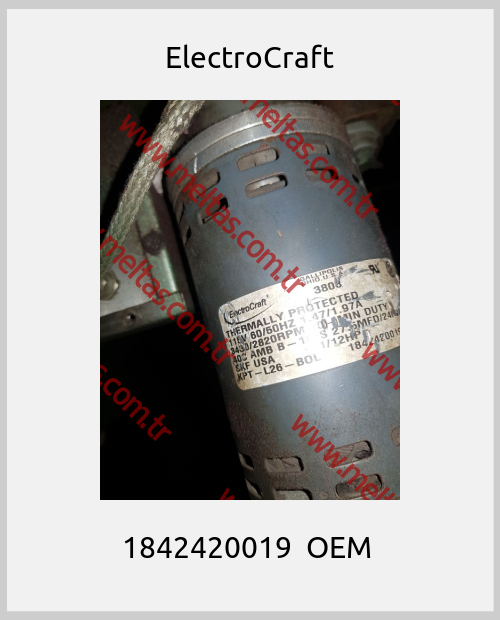 ElectroCraft - 1842420019  OEM 
