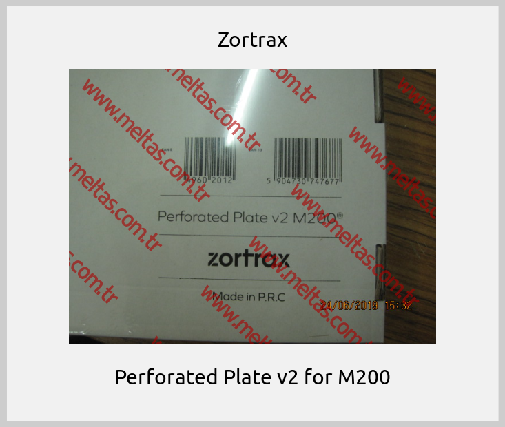 Zortrax - Perforated Plate v2 for M200