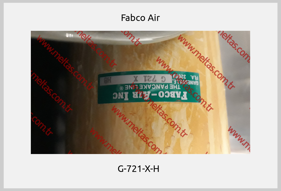 Fabco Air - G-721-X-H  
