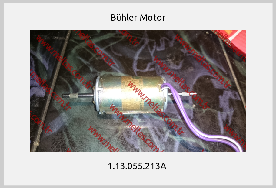 Bühler Motor - 1.13.055.213A 