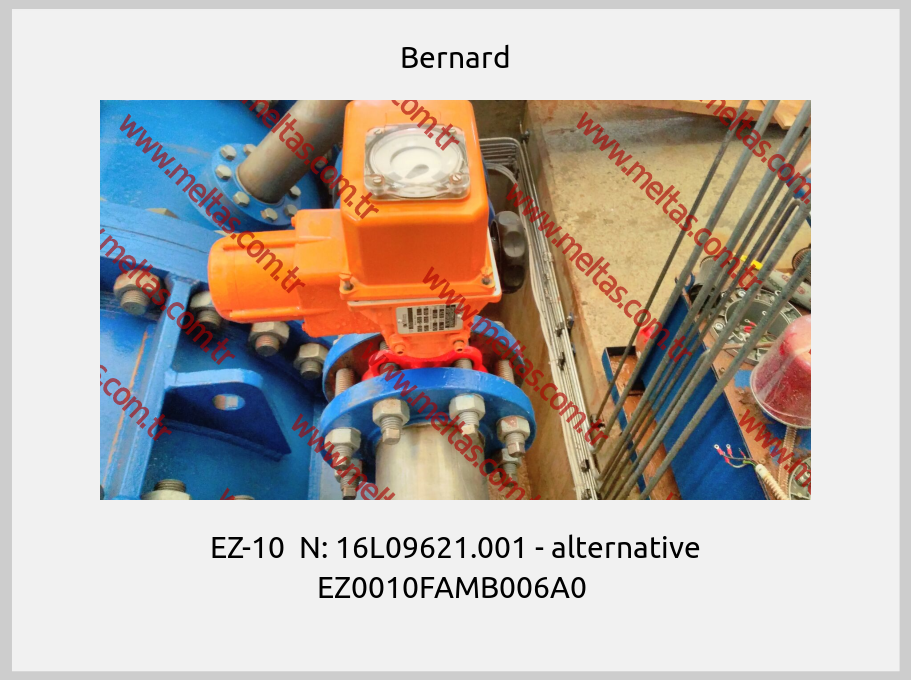 Bernard - EZ-10  N: 16L09621.001 - alternative EZ0010FAMB006A0 