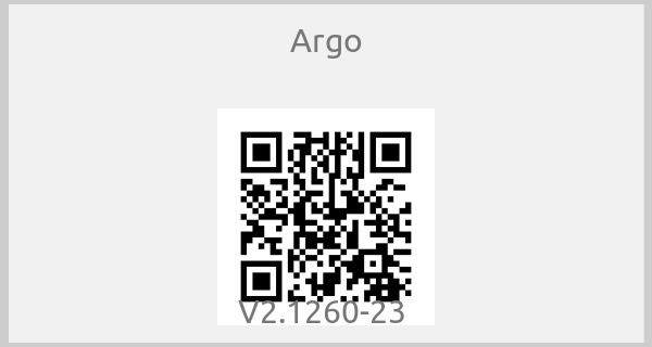 Argo- V2.1260-23 