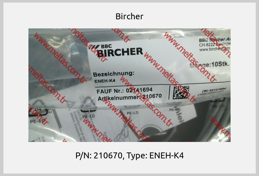 Bircher - P/N: 210670, Type: ENEH-K4