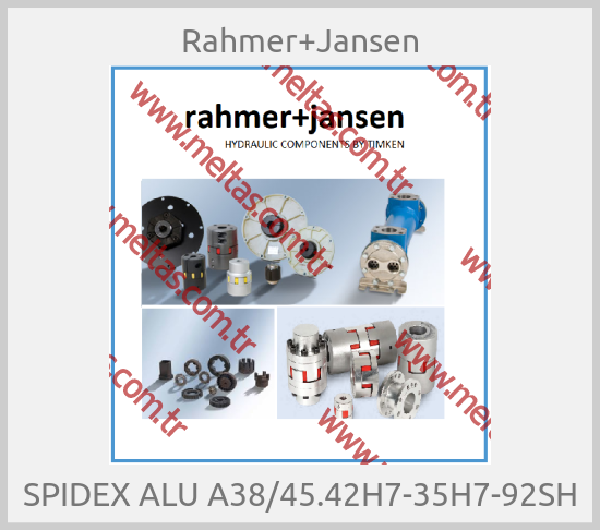 Rahmer+Jansen - SPIDEX ALU A38/45.42H7-35H7-92SH