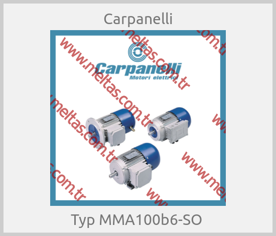 Carpanelli - Typ MMA100b6-SO 