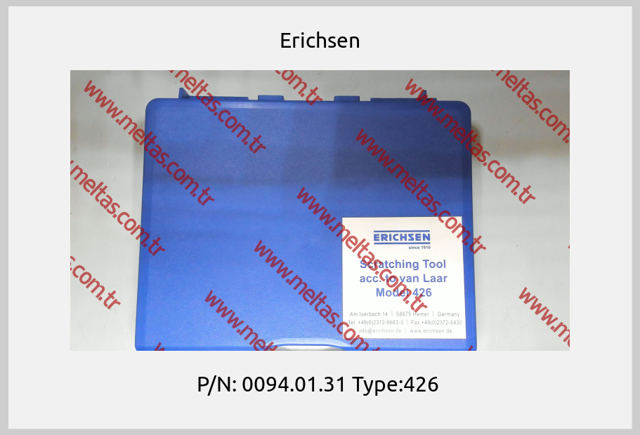 Erichsen - P/N: 0094.01.31 Type:426 