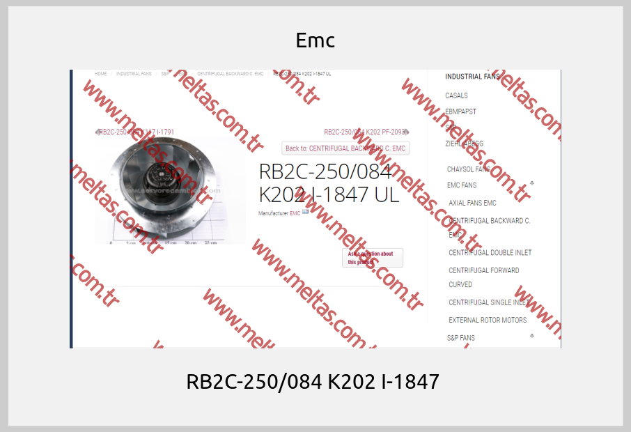 Emc - RB2C-250/084 K202 I-1847 