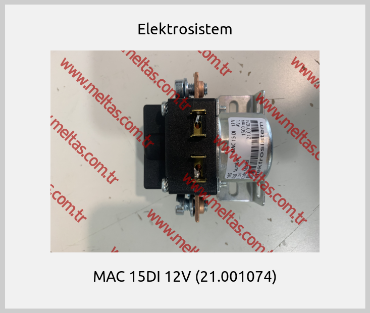 Elektrosistem - MAC 15DI 12V (21.001074)