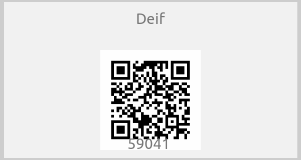 Deif - 59041 