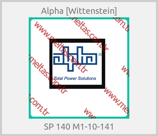 Alpha [Wittenstein]-SP 140 M1-10-141
