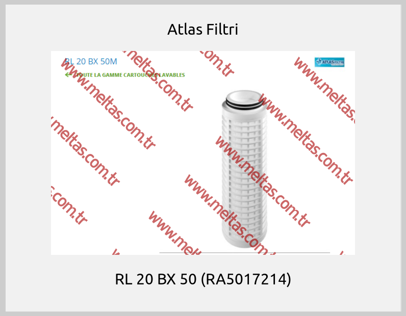 Atlas Filtri-RL 20 BX 50 (RA5017214)