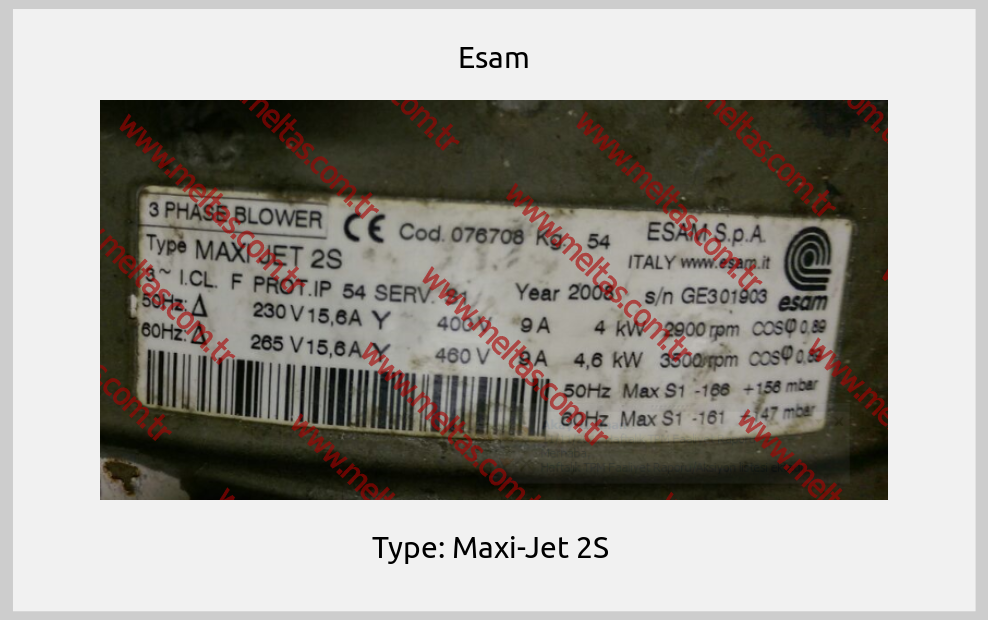 Esam - Type: Maxi-Jet 2S 