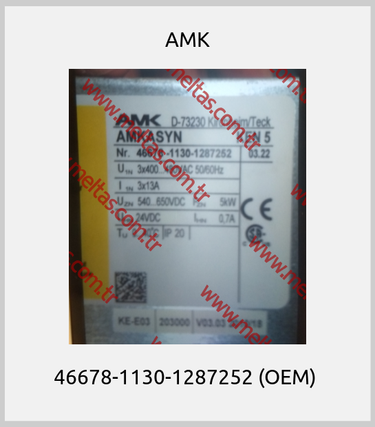 AMK-46678-1130-1287252 (OEM) 